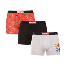 3PACK pánske boxerky Marvel viacfarebné (PO39683/2) M, trenky.
Oživte svoj šatník týmito štýlovými pánskymi boxerkami, ktoré budú baviť každého muža.
Kvalitný materiál pre celodenné pohodlie
Boxerky sú vyrobené z kombinácie bavlny a elastanu, vďaka čomu sú príjemne mäkké a elastické.
Moderný dizajn a dokonalý strih
Boxerky majú dlhšia nohavičky, ktoré umožňujú maximálnu voľnosť pohybu a nikde sa nekrčia.
Prečo si tieto boxerky zamilujete

Pohodlný a kvalitný materiál: Kombinácia bavlny a elastanu zaručuje mäkkosť, priedušnosť a dokonale sa prispôsobí vášmu telu.
Štýlový dizajn: Originálny vzhľad poteší všetkých mužov, ktorí majú radi zábavu.
Dokonalý strih pre maximálne pohodlie: Dlhšia nohavičky a elastický pás poskytujú voľnosť pohybu a pohodlie počas celého dňa.

Ako sa starať o svoje nové boxerky
Aby si vaše obľúbené boxerky udržali čo najdlhšie skvelý tvar, dodržiavajte tieto odporúčania:

Pranie: Perte pri maximálnej teplote 40 °C s podobnými farbami.
Sušenie: Možno sušiť v sušičke pri nízkej teplote, ideálne je však sušenie vonku.
Žehlenie: V prípade potreby žehlite naruby pri nízkej teplote.

Tip: Staňte sa expertom na údržbu spodnej bielizne vďaka tipom v našom článku a doprajte svojim obľúbeným kúskom starostlivosť, ktorú si zaslúžia.