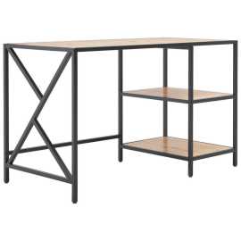 Boxxx PÍSACÍ STÔL, čierna, dub artisan, 120/60/74 cm.