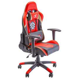 X Rocker HERNÁ STOLIČKA, červená, čierna, biela, zlatá.