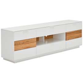 MID.YOU NÍZKA KOMODA, dub, biela, farba duba, 182/58/40 cm.