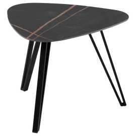 PRÍRUČNÝ STOLÍK, čierna.