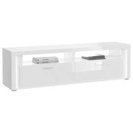 MID.YOU NÍZKA KOMODA, biela s vysokým leskom, 201/58/46 cm.