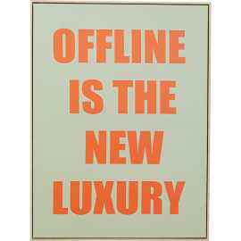 Kare-Design OBRAZ, text, 60/80/4 cm.