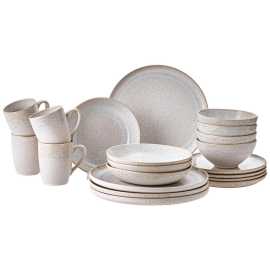 Novel KOMBINOVANÝ SERVIS 20-dielne, kamenina keramika.