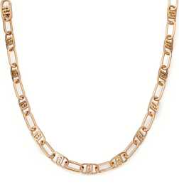 Liu Jo Výrazný bronzový náhrdelník z ocele Fashion LJ2227.