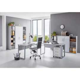 MID.YOU KANCELÁRIA, sivá, biela s vysokým leskom,.