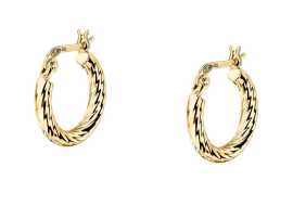 Morellato Štýlové brúsené kruhy zo striebra Tesori SAIW252.