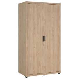 MID.YOU SKRIŇA S OTOČNÝMI DVERAMI, farba duba, 105,3/200,9/59,8 cm.