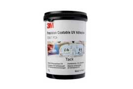 3M 7555 T PCA Lepidlo aktivované UV žiarením, 1 liter.