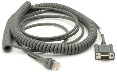 Zebra connection cable CBA-R09-C09ZAR, RS-232, Nixdorf.