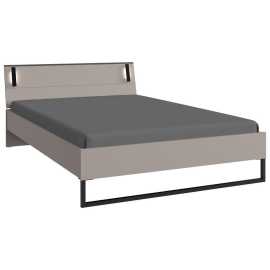 Carryhome POSTEĽ, 160/200 cm, sivá, Sahara.
