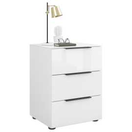 NOČNÝ STOLÍK, biela, 45/60/40 cm.