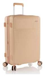 Stredný kufor na kolieskach Heys Pastel M Nude.

4 dvojkolieska otočné o 360°
výsuvná rukoväť z odľahčeného hliníka s aretáciou
integrovaný TSA zámok vnorený do škrupiny
expandér na navýšenie objemu o 20 %
obojstranný systém balenia s textilnou deliacou priečkou, vreckami a kompresnými popruhmi
horné a bočné držadlo s gélovou výplňou
škrupina z odolného polykarbonátu
jemná polyesterová podšívka
predĺžená záruka 5 rokov
