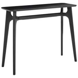 MID.YOU KONZOLOVÝ STOLÍK, dub, čierna, 100/80/35 cm.