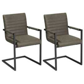 MID.YOU SADA STOLIČIEK S PODRÚČKAMI 2 kus.