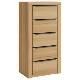 Livetastic KOMODA, buk, farba buka, 60/141/40 cm.