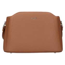 Dámska crossbody kabelka David Jones Darra - hnedá.
