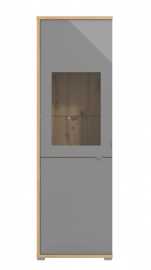 Vysoká vitrína abuela - dub artisan/šedá.

 

Vitrína ponúka úložný priestor v 2 dvierkami krytých skrinkách.

 

Rozmery vysokej vitríny Abuela sú 60,5x193x40cm (š, v, h).

 

Všetky produkty z kolekcie Abuela nájdete nižšie v súvisiacich produktoch.