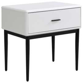 Livetastic NOČNÝ STOLÍK, biela, 54/55/40 cm.