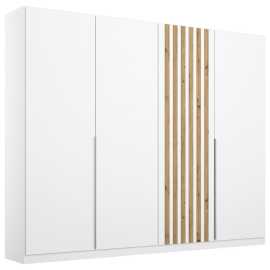 Rauch Möbel SKRIŇA S OTOČNÝMI DVERAMI, biela, dub artisan, 226/210/54 cm.