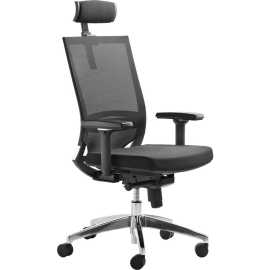 OTOČNÁ STOLIČKA, tkaná textília, čierna.