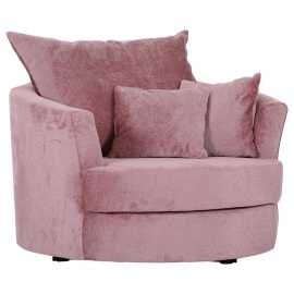 Carryhome KRESLO, textil, staroružová.