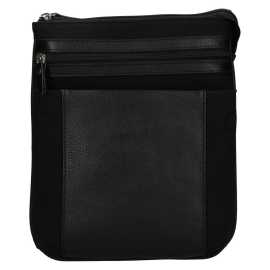 Pánska taška cez rameno SendiDesign Amose - čierna.