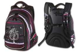 Studentský batoh dark romance.

Studentský batoh má tři hlavní kapsy.



	
		
			Parametr
			Popis
		
		
			Rozměry (š x h x v)
			32x24x44 cm
		
		
			Hmotnost
			1,25 kg
		
		
			Materiál
			420D Nylon Crinkled
		
		
			Záruka
			3 roky
		
		
			Určení
			Unisex
		
		
			Objem
			34 l
		
	





Škoní penál / pouzdro ze stejné kolekce naleznete níže v souvisejícím zboží.