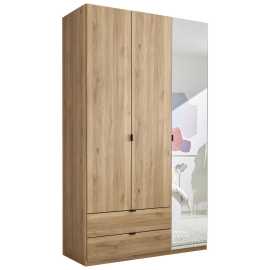 Xora SKRIŇA S OTOČNÝMI DVERAMI, farba duba, 135,4/225,5/57 cm.