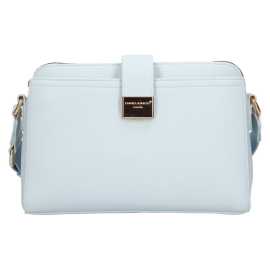 Dámska crossbody kabelka David Jones Minerva - svetlo modrá.
