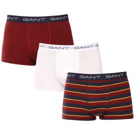 3PACK pánske boxerky Gant viacfarebné (902533023-604) M, trenky.
Stavte na pohodlie a nadčasový vzhľad s pánskymi boxerkami GANT v nadčasovej farebnej kombinácii.
Prvotriedny materiál pre každodenné pohodlie
Boxerky sú vyrobené z kvalitnej zmesi bavlny a elastanu.
Moderný dizajn do práce aj na večerné rande
Jednoduchý dizajn dopĺňa vytkávaná guma v páse s logom GANT, ktorý je mäkký a netlačí.
Prečo by ste určite mali vyskúšať boxerky GANT

Kvalitný materiál a pohodlný strih:Mäkká bavlna s elastanom zaručuje pohodlie a skvelý strih.
Štýlový minimalistický dizajn: Klasické farebné prevedenie a vyšívané elastické logo pôsobia elegantne a moderne.
Univerzálnosť: Ideálne na každodenné nosenie, do práce, na šport aj na voľný čas.

Spodná bielizeň GANT pre štýlových mužov
Od roku 1949 je značka GANT synonymom precízneho remeselného spracovania a kvalitných materiálov.
Ako sa starať o pánske boxerky GANT
Aby vám spodná bielizeň dlho vydržala v skvelom stave, odporúčame dodržiavať tieto tipy.

Perte: Per ich pri maximálnej teplote 40 °C.
Sušenie: Boxerky môžeš sušiť v sušičke - odporúčame nastaviť šetrný program na nižšiu teplotu.
Žehlenie: Ak je to potrebné, môžeš ich žehliť na nízku teplotu, ideálne naruby.

Tip: Nájsť ten správny kus spodnej bielizne, ktorý vám dokonale padne, môže byť náročné.