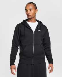 Nike Club Mens Full-Zip Fleece Hoodie L.
