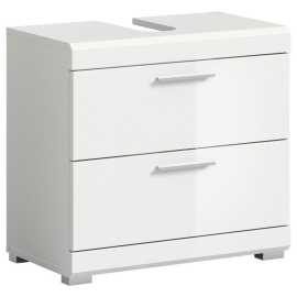 MID.YOU SKRINKA POD UMÝVADLO, biela s vysokým leskom, 60/56/34 cm.