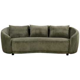 Carryhome TROJMIESTNA POHOVKA, plast, textil, olivovozelená.