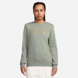 Nike Sportswear Club Fleece Womens Pullover Crew-Neck Sweatshirt L.