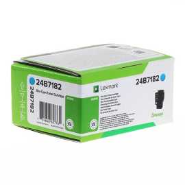 Lexmark 24B7182 azúrový (cyan) originálny toner.
Originálny toner = záruka priamo od výrobcu tlačiarne
100 % použitie v tlačiarni - bezproblémové fungovanie s vašou tlačiarňou
Použitím originálnej náplne predlžujete životnosť tlačiarne
Osvedčená špičková kvalita - vysoko kvalitná a spoľahlivá tlač originálnou tlačovou kazetou od prvej do poslednej stránky
Trvalé a profesionálne výsledky tlače - dlhodobá udržateľnosť tlače
Kratšia prodleva pri tlači stránok
Garancia Vašej spokojnosti s použitím našej originálnej náplne
Zabezpečujeme bezplatnú recykláciu originálnych náplní
Zlyhanie náplne v menej ako 1% prípadov
Jednoduchá a rýchla výmena náplne

Kód výrobcu: 24B7182
