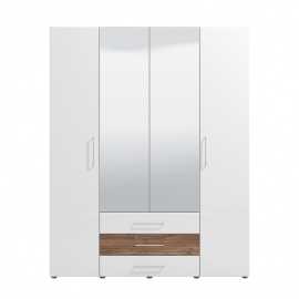 Štvordverová šatníková skriňa so zrkadlom lilo-biela/dub flagstaff -.

 

Priestranná šatníková skriňa je základom každej spálne.

 

Rozmery štvordverovej šatníkovej skrine so zrkadlom Lilo sú 179x226,5x56,5cm (š, v, h), váha je 197,5kg.
Rozmery štvordverovej šatníkovej skrine so zrkadlom a rámom Lilo sú 184,5x227x60,5cm (š, v, h), váha je 220,5kg.
Rozmery štvordverovej šatníkovej skrine so zrkadlom a LED osvetlením Lilo sú 184,5x227x60,5cm (š, v, h), váha je 221kg.

 

Všetky produkty z kolekcie Lilo nájdete nižšie v súvisiacich produktoch.