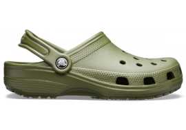 Crocs šľapky classic army green - 41-42.
 • Patentovaný materiál Croslite™ pre maximálnu ľahkosť a pohodlie •Masážne lôžko topánky a podpora klenby •Jednoduché obúvanie a vyzúvanie •Jednoduché čistenie, rýchle vysušenie •Zadný pásik pre fixáciu nohy