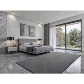 MID.YOU BOXSPRINGOVÁ POSTEĽ, 180/200 cm, svetlosivá.