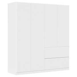 Rauch Möbel SKRIŇA S OTOČNÝMI DVERAMI, biela,.