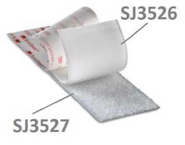 3M Hook & Loop SJ3526 biely, háčiky, 16 mm x 45,7 m.