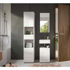 MID.YOU KÚPEĽŇA biela s vysokým leskom.