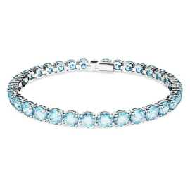 Swarovski Pôvabný náramok so Swarovski kryštálmi Matrix Tennis 5648928 16,5 cm.