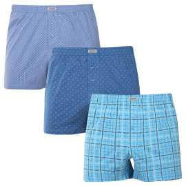 3PACK Herren Boxershorts Andrie mehrfarbig (PS 5830) L.
Ergänzen Sie Ihre Garderobe um ein bequemes und stilvolles Stück.
Hochwertiges Material für ganztägigen Komfort
Die Andrie-Shorts sind aus 100 % Baumwolle gefertigt, die weich und atmungsaktiv ist.
Elegantes Design und bequeme Passform
Die Shorts haben subtile Muster in verschiedenen Farben, die Ihrer Garderobe einen modernen und originellen Look verleihen.
Warum eine Andrie-Shorts?

Das Material aus 100% Baumwolle sorgt für Weichheit und Komfort.


Klassische , lockere Passform für maximalen Komfort.


Dezentes Design, das für jede Gelegenheit geeignet ist.

Andrie bietet tschechische Unterwäsche für Männer, die wissen, was sie wollen
Die Herren-Shorts Andrie zeichnen sich durch ihre angenehmen Materialien und die Qualität der Verarbeitung aus.
Pflege von Andrie's Shorts
Befolgen Sie diese einfachen Schritte, um die Qualität und den Komfort Ihrer Shorts zu erhalten:

Wäscherei: Waschen Sie es bei maximal 40 °C mit Feinwaschmitteln, damit das Material weich und die Muster intensiv bleiben.


Trocknen: Trocknen Sie die Shorts nicht im Trockner, wir empfehlen, sie an der Luft trocknen zu lassen.


Bügeln: Für ein glattes Aussehen können Sie die Shorts bei niedriger Temperatur bügeln.

Tip: Werden Sie mit den Tipps in unserem Artikel zum Experten für die Pflege von Dessous und geben Sie Ihren Lieblingsstücken die Pflege, die sie verdienen.