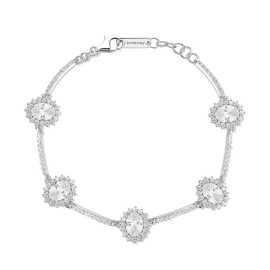 Brosway Luxusný strieborný náramok so zirkónmi Fancy Infinite White FIW46.