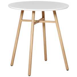 MID.YOU JEDÁLENSKÝ STÔL, biela, farba duba, 70/75/70 cm.