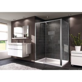 Huppe Next Easy Entry bočné zástena k sprchovacím dverám 90 cm hüppe 145404.069.322 SIKONEXTSTENA90.