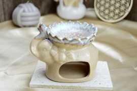 AromaLampa Slon s Lotosom krémová Tieto aroma lampy boli dokončené s dekoratívnou glazúrou, aby sa dosiahla vysoká štandardná povrchová úprava.

Ak chcete použiť esenciálne oleje, jednoducho položte do základne sviečku a niekoľko kvapiek vône nakvapkajte do misky.

Aroma lampy sú na použitie s esenciálnymi olejmi alebo vonnými voskami.

rozmery: 10 x 13 x 7cm

 

 

#aromalampa aromaterapia lampanavonnyolej vonnalampa keramickalampa cajovykahanec lampanacajovykahanec