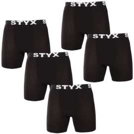 5PACK pánske boxerky Styx long športová guma čierné (5UN960) XL, trenky.
Boxerky Styx sú skvelou voľbou, ak máte radi pohodlné a kvalitné pánske spodné prádlo.
Boxerky Styx s prívlastkom 