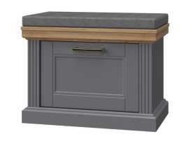 Čalúnený botník artis - šedá/orech pacific.

 

Produkt je vyrobený z kvalitných pevných materiálov.

 

Rozmery čalúneného botníku Artis sú 65x51x38cm (š, v, h).

 

Všetky produkty z kolekcie Artis nájdete nižšie v súvisiacich produktoch.